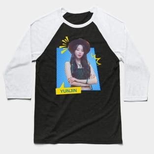 Yunjin Le Sserafim Comic Baseball T-Shirt